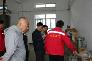 拜泉县相关领导考察星空官方网站-星空(中国)燃气